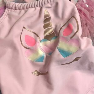 Bmagical Kids Swim Unicorn Design - Pink and Gold